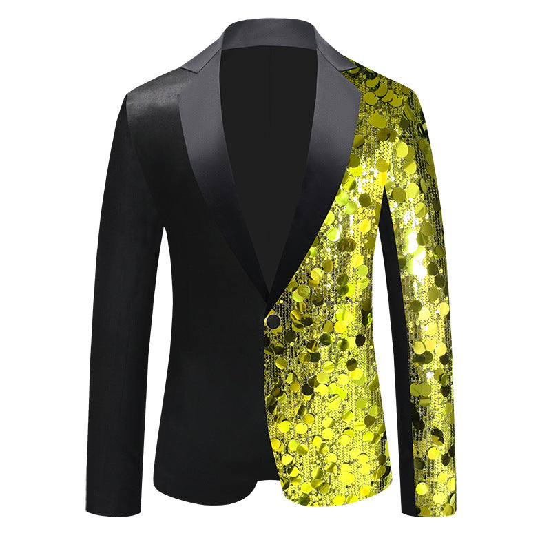 Men's Sequined Suit Jacket