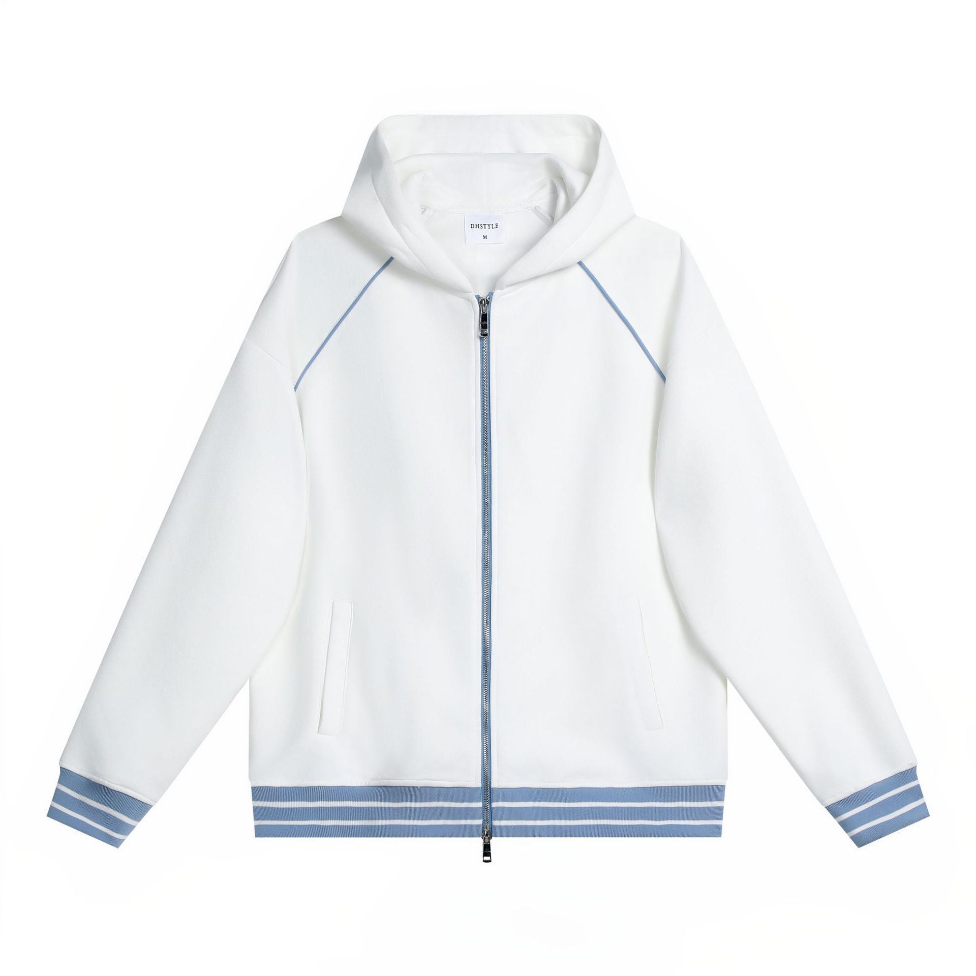 Autumn And Winter Casual Zipper hooded Sweater