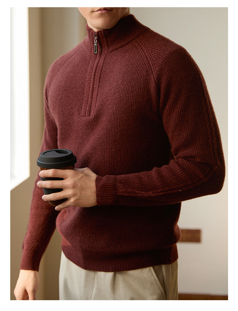 Pure Wool Casual Sweater