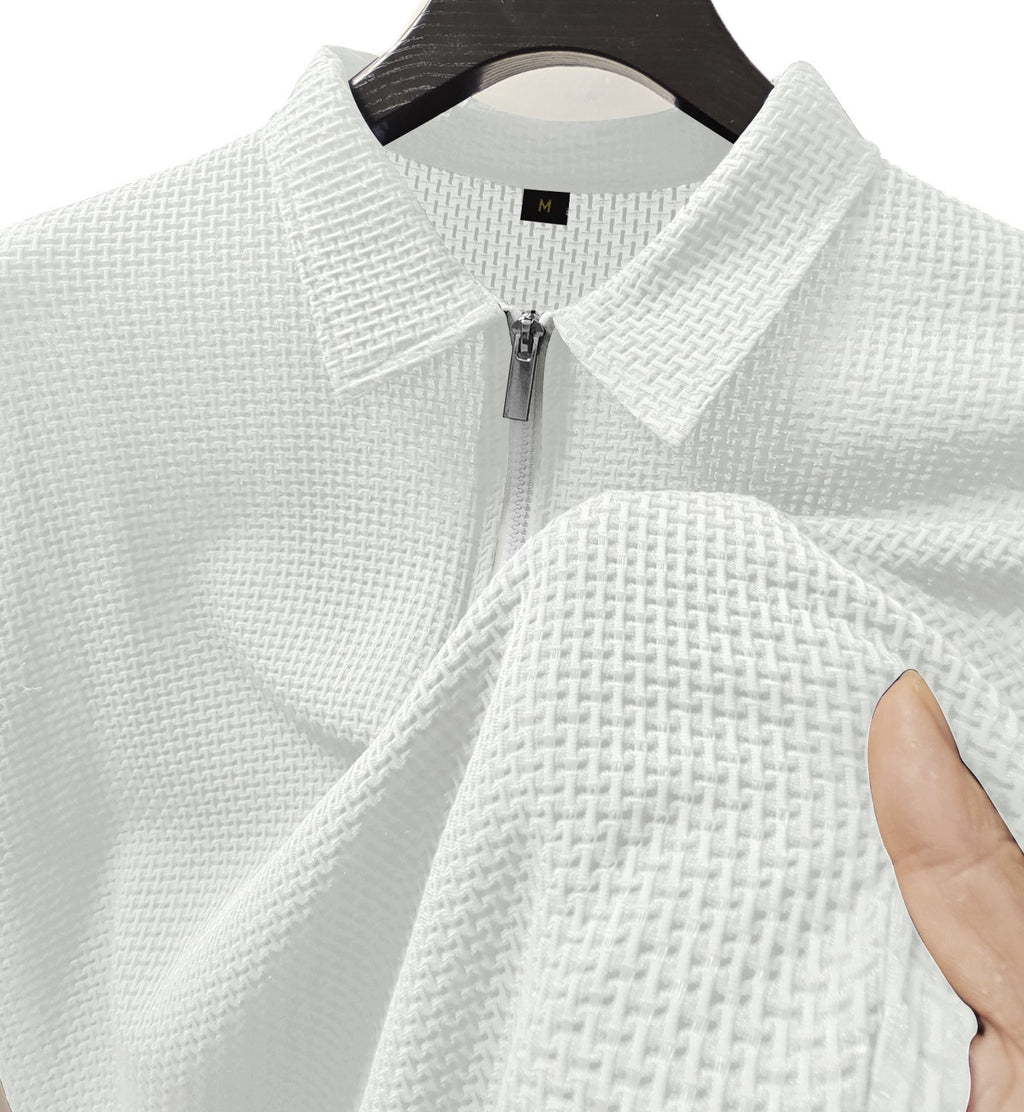 Nylon High Elastic Breathability Men's Casual T-shirt