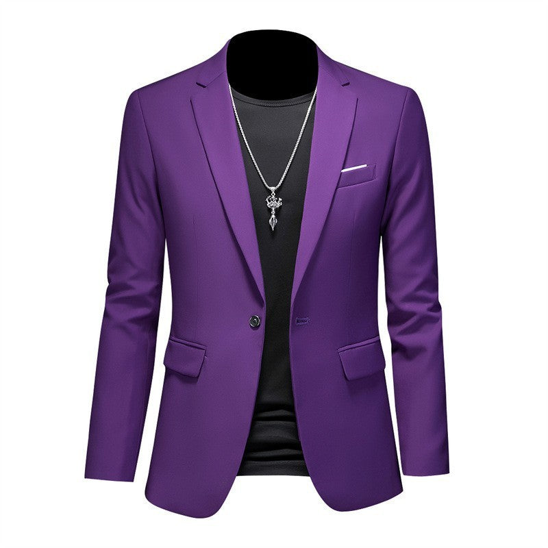 Business Casual Fashion Suit Jacket Slim Fit