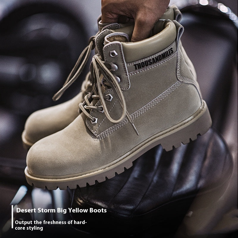 Winter Casual Platform Mid-Top Martin Boots