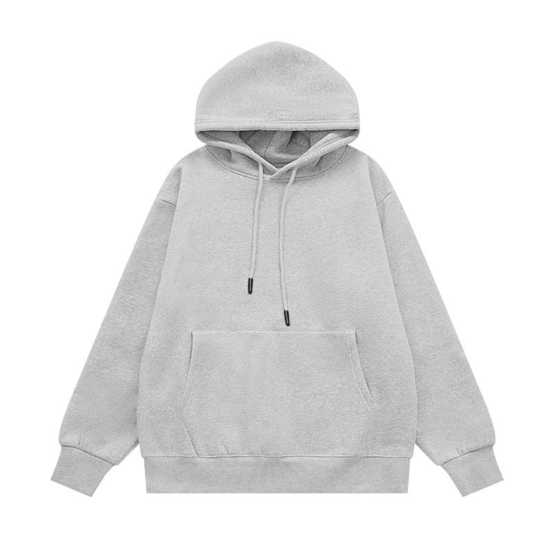 Men's Velvet Padded Hooded Sweatshirt
