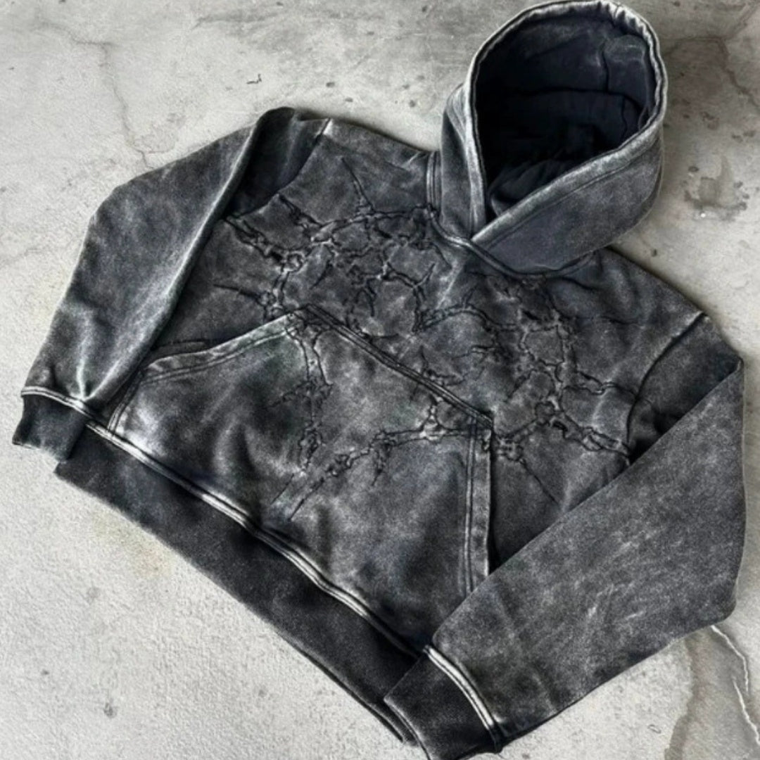 Casual Letter Print Men's Hoodie