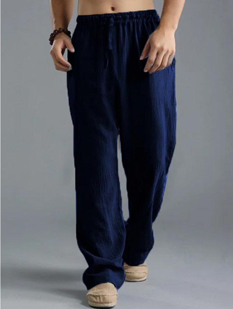 Men's Breathable Linen Loose Casual Pants