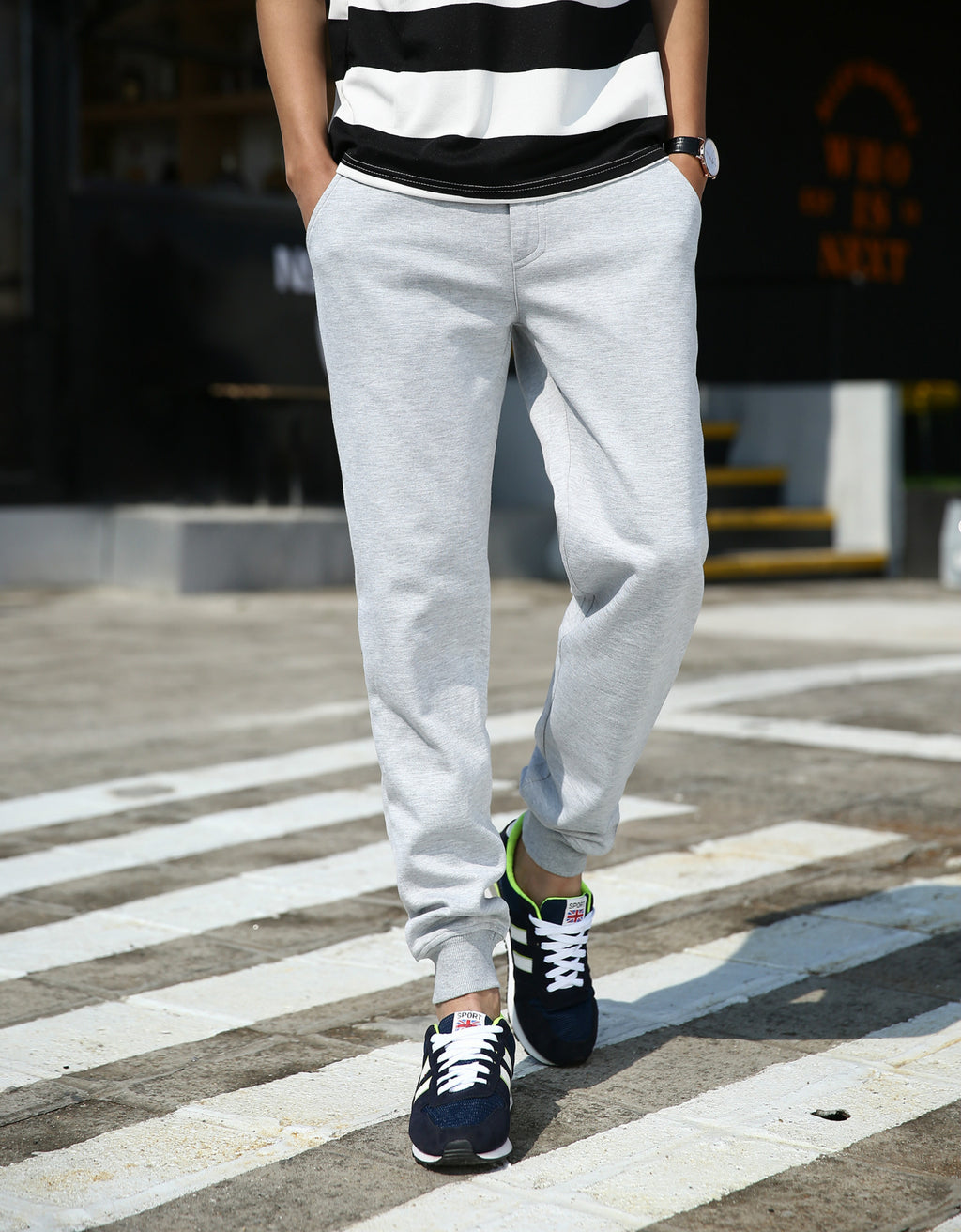 Men's casual harem pencil pants