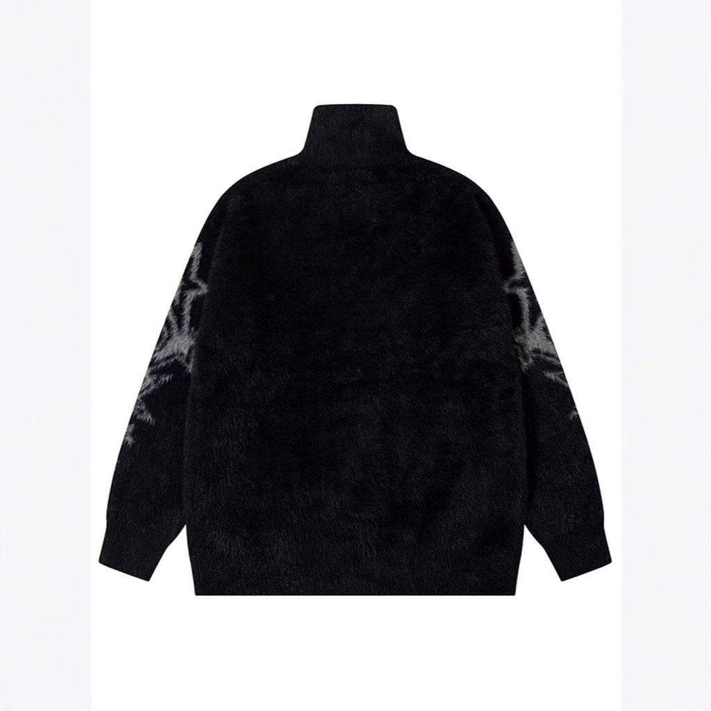 Polyester Fall Winter Men's Knitted Sweater