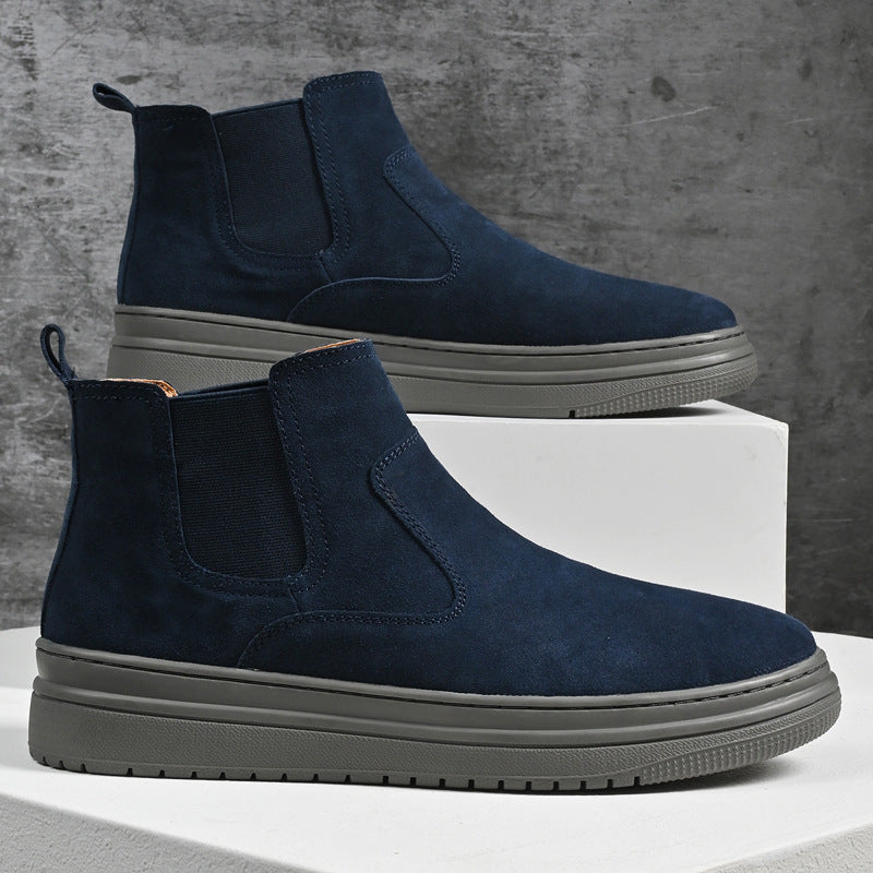 Men's Martin Boots Genuine Leather Mid-top boots