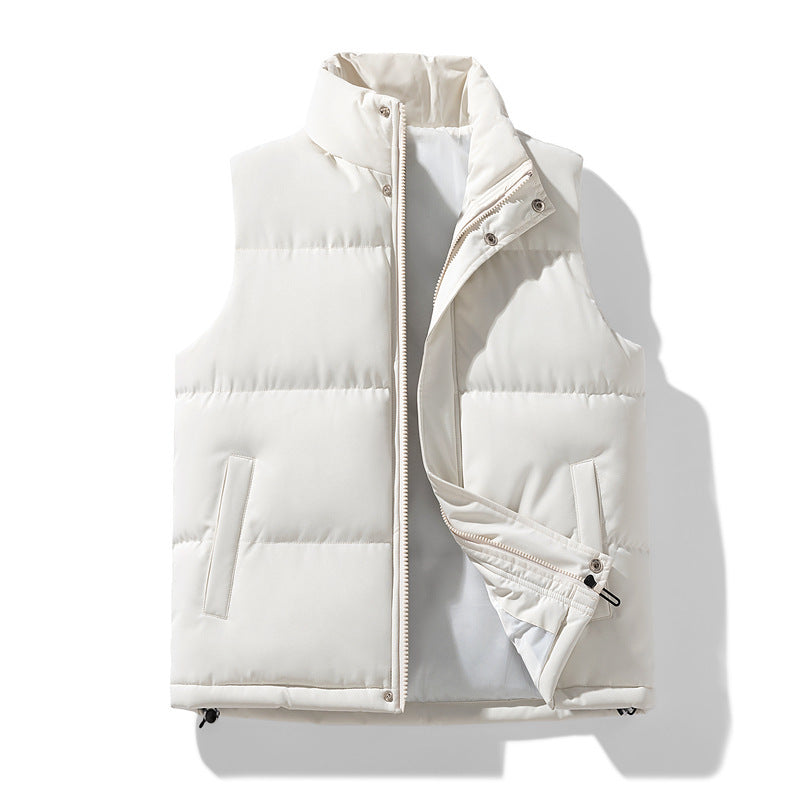 Men's Vest Coat Cotton Warm Padded Jacket