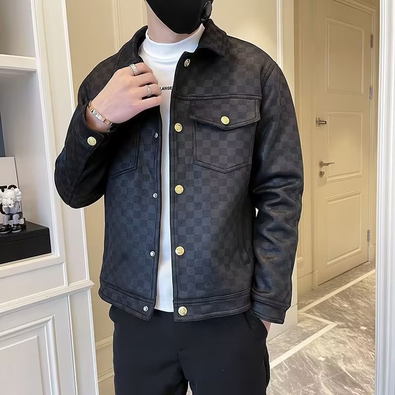 Spring And Autumn Collar Jacket Men