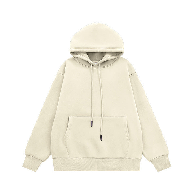 Men's Velvet Padded Hooded Sweatshirt