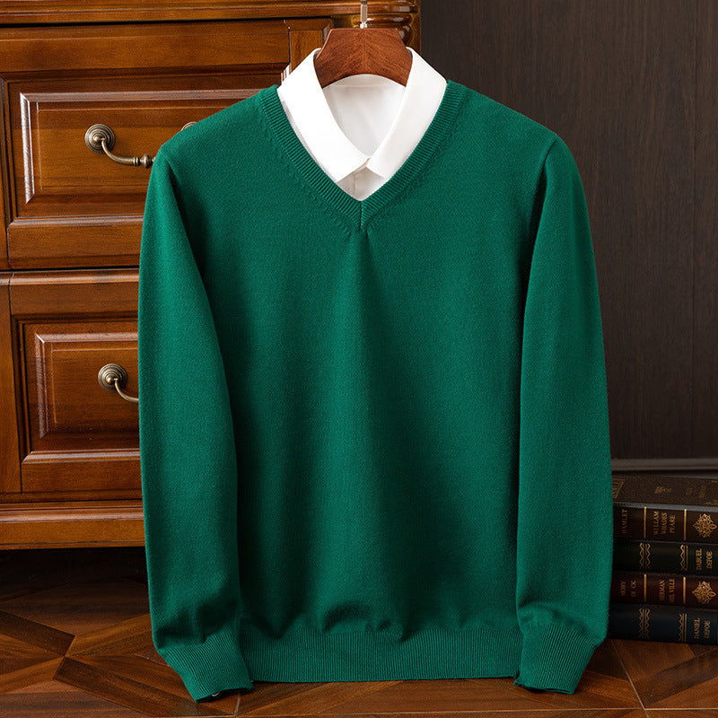 Men's V-neck Sweater