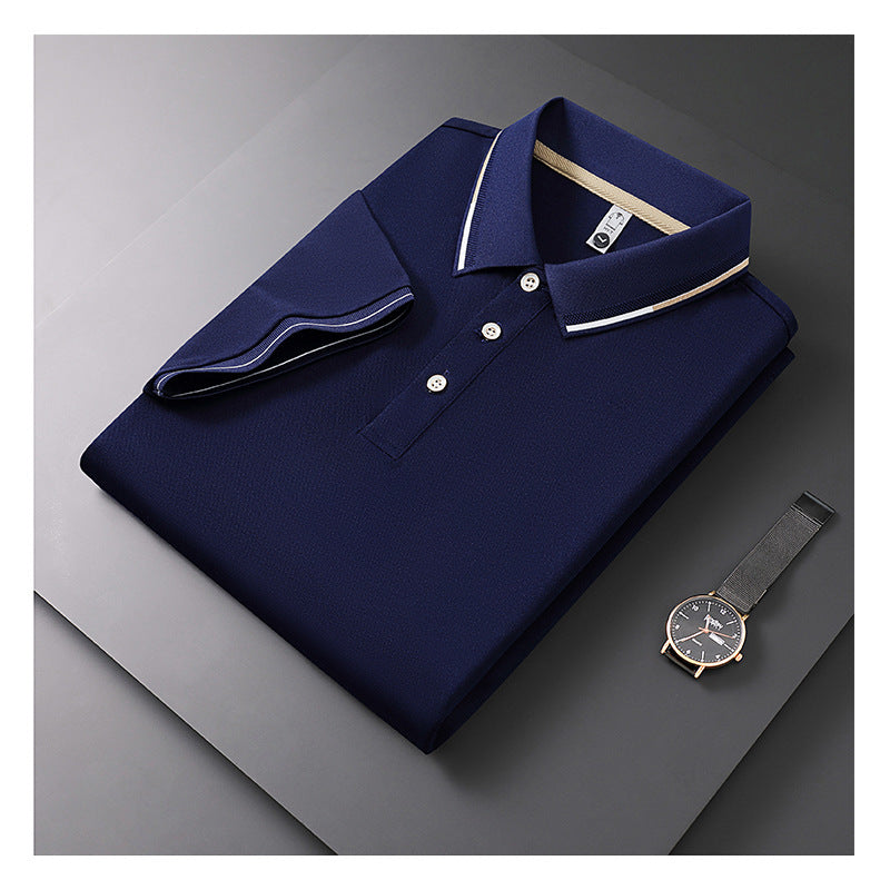 Solid Color Short-sleeved T-shirt