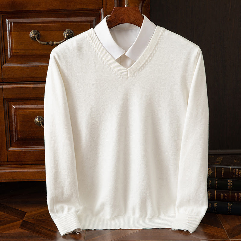 Men's V-neck Sweater
