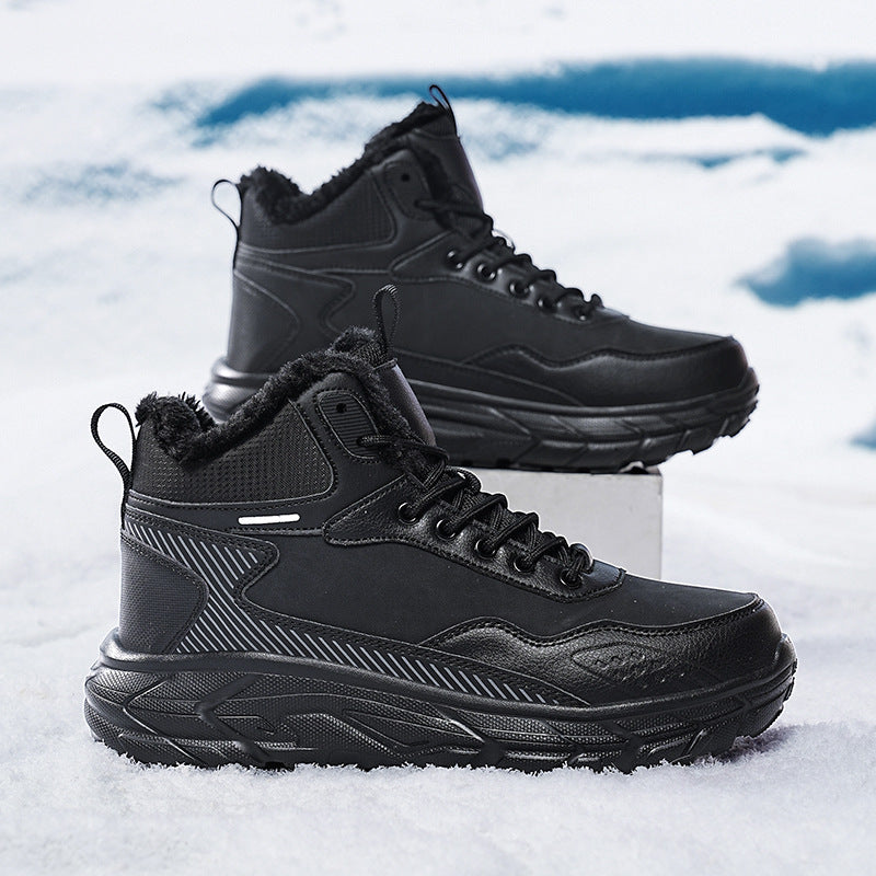 Cold And Warm High Cotton-padded winter Shoes