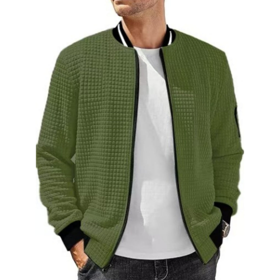 Men's Casual Stand Collar Jacket