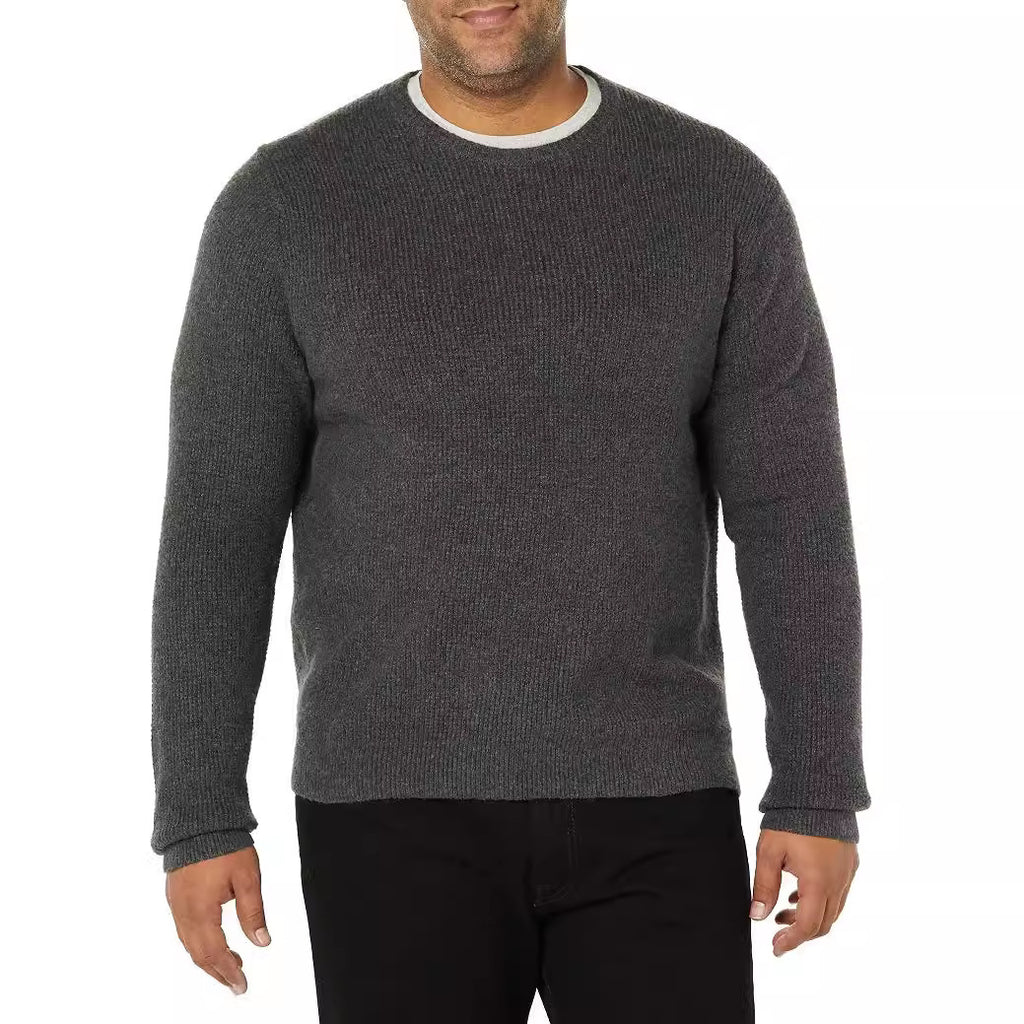 Crew Neck Casual Men's Loose Pullover Knitwear sweater