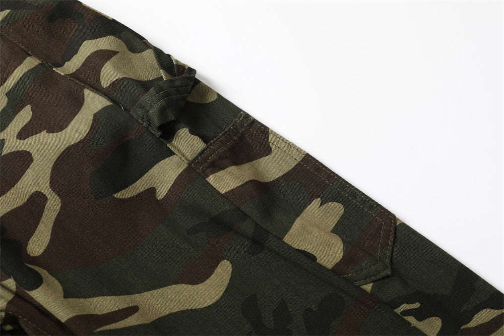 Camouflage Casual Trousers Men