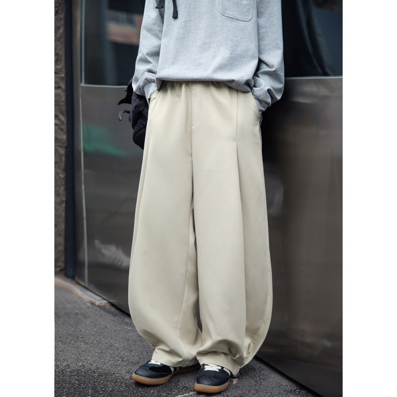 Spring Summer Loose Drooping Machete Casual Pants