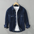 Artistic Denim Long Sleeve Loose Casual shirt