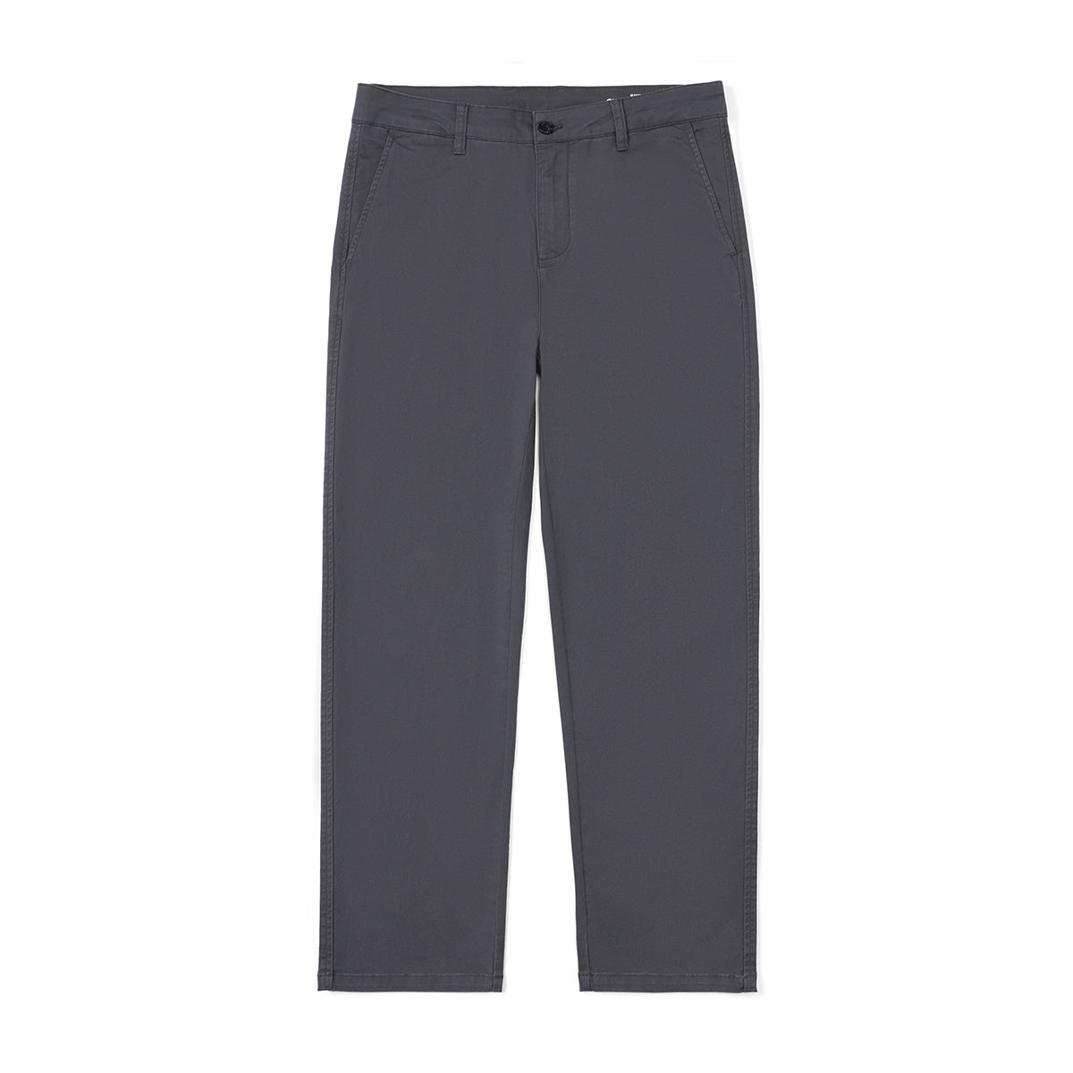 Men's Business Solid Color Stretch Cotton Cropped Pants