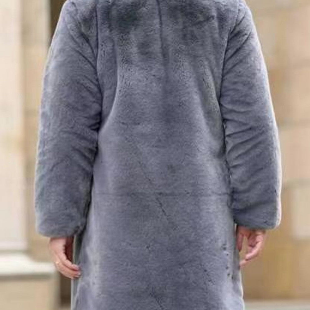 Warm Haining Mink Fur Medium And Long Butterworth coat