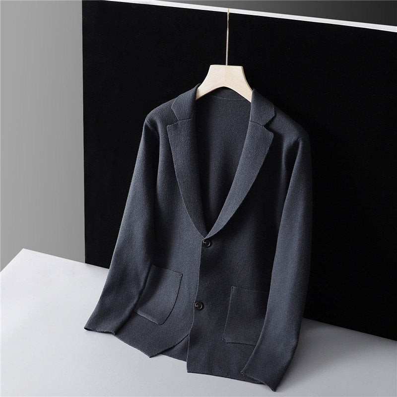 Youth Slim-fit Two-button Coat