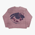 Men's Creative Pattern Printing Loose Casual Sweater