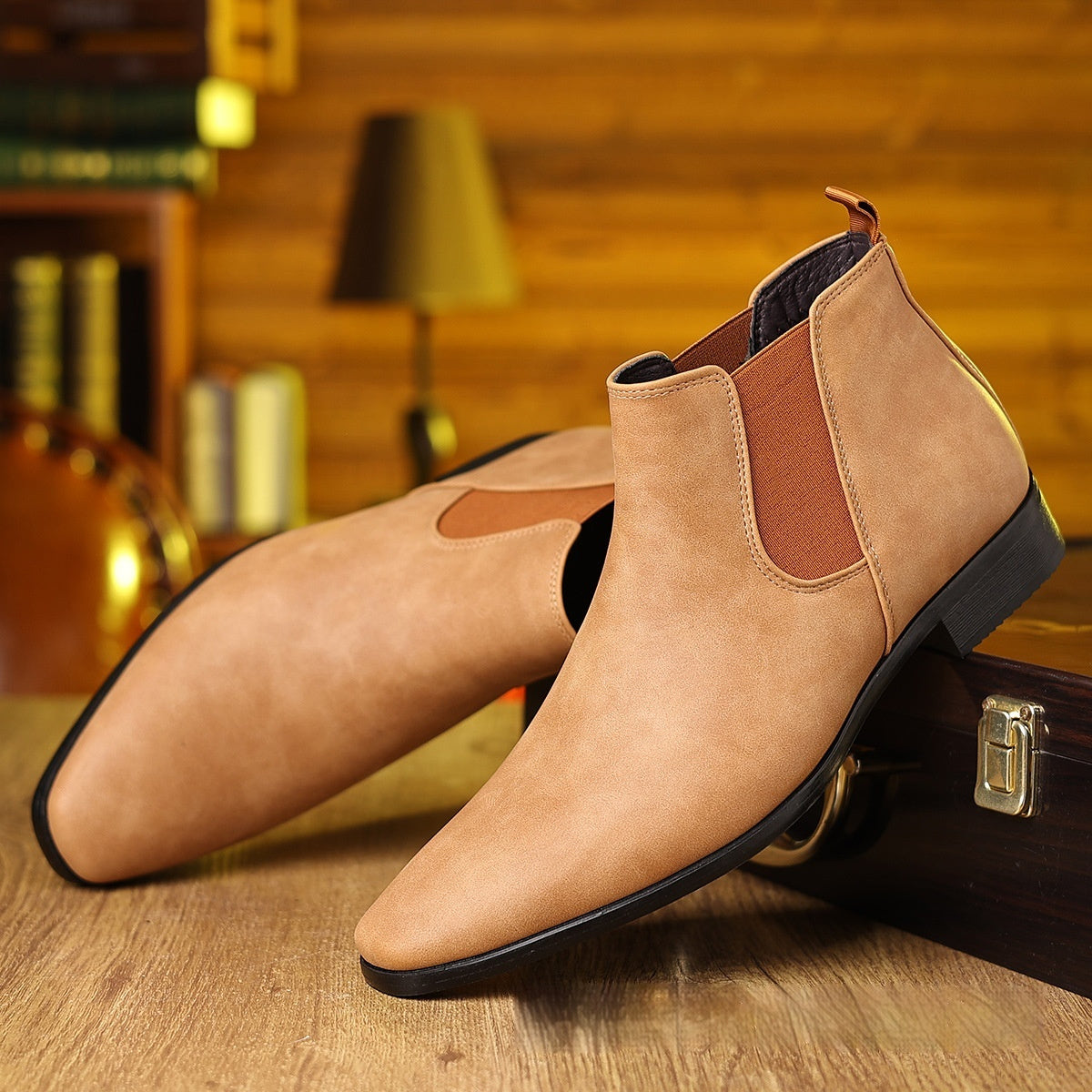 British Style Leather Boots