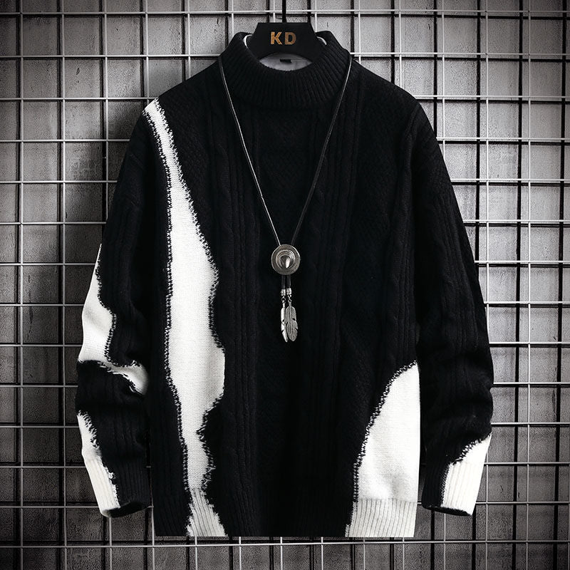 Autumn And Winter Jacquard Warm Sweater