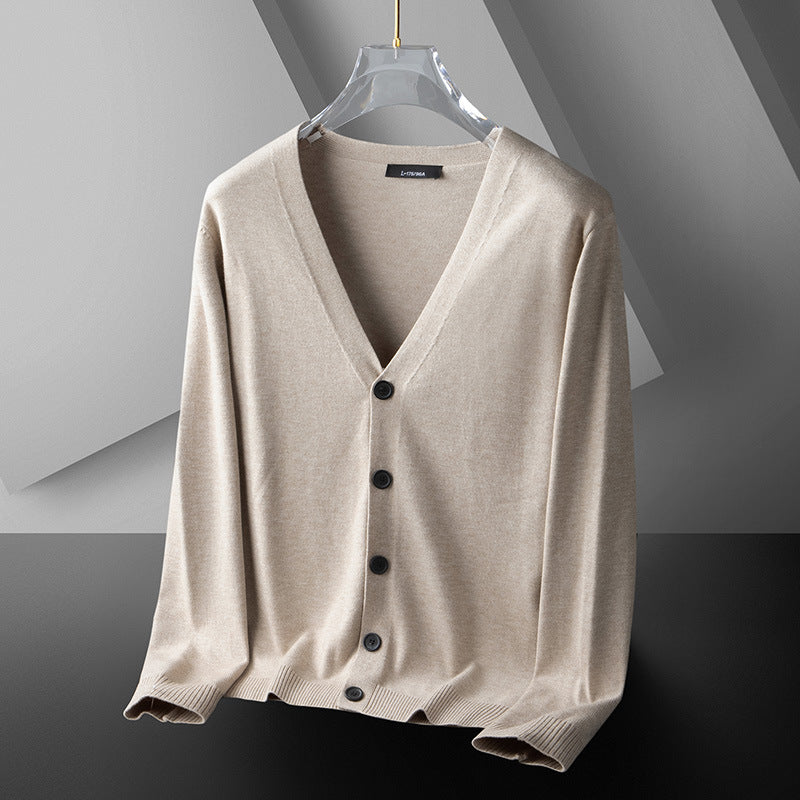 Thin Casual Outdoor Cotton Knitwear Sweater