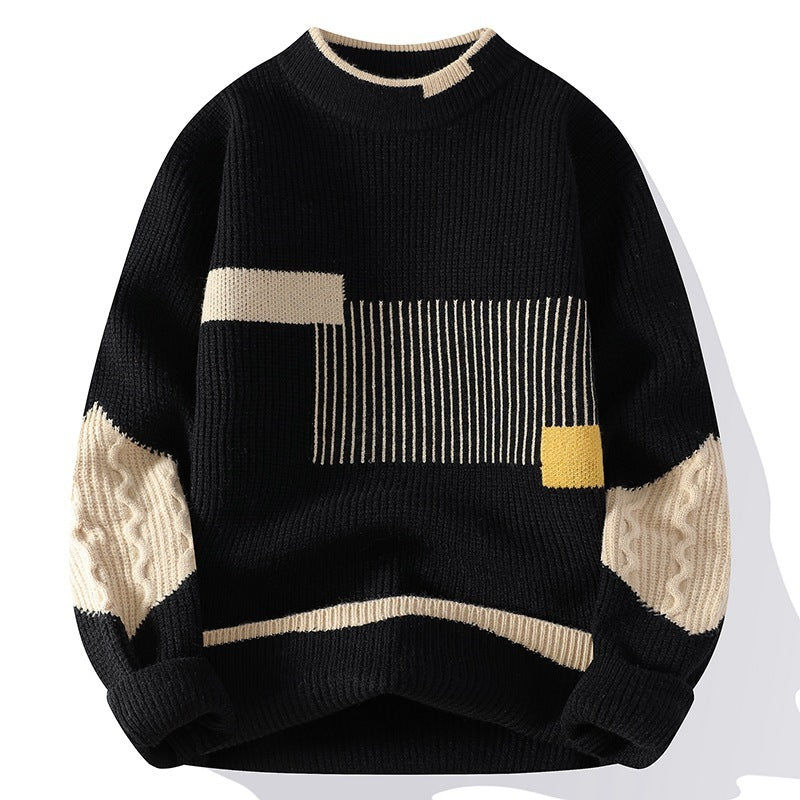 Men's Colorblock Knitwear Winter sweater