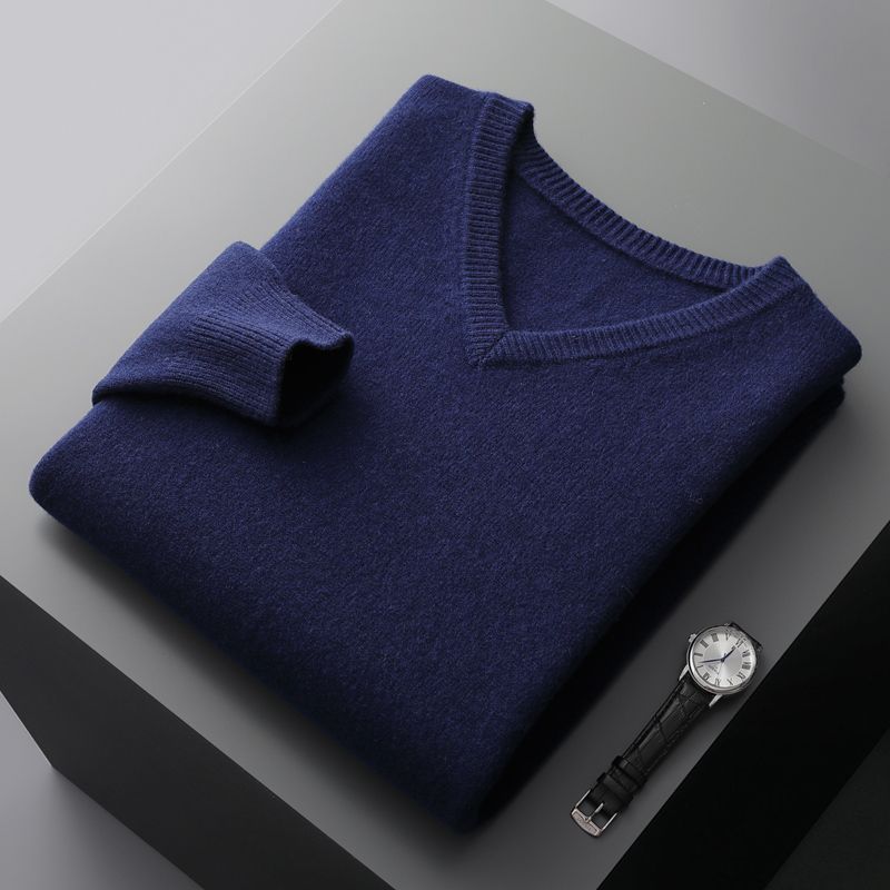 Undershirt Business Casual Light Luxury sweater Men