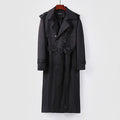 Men's Thickened Plus Size Over-the-knee Trench Coat
