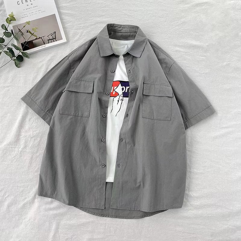 Men's Summer Handsome Workwear shirt