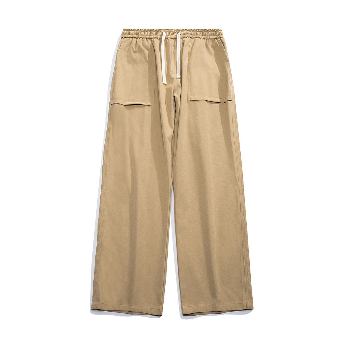 Sports Baggy Straight Trousers Men
