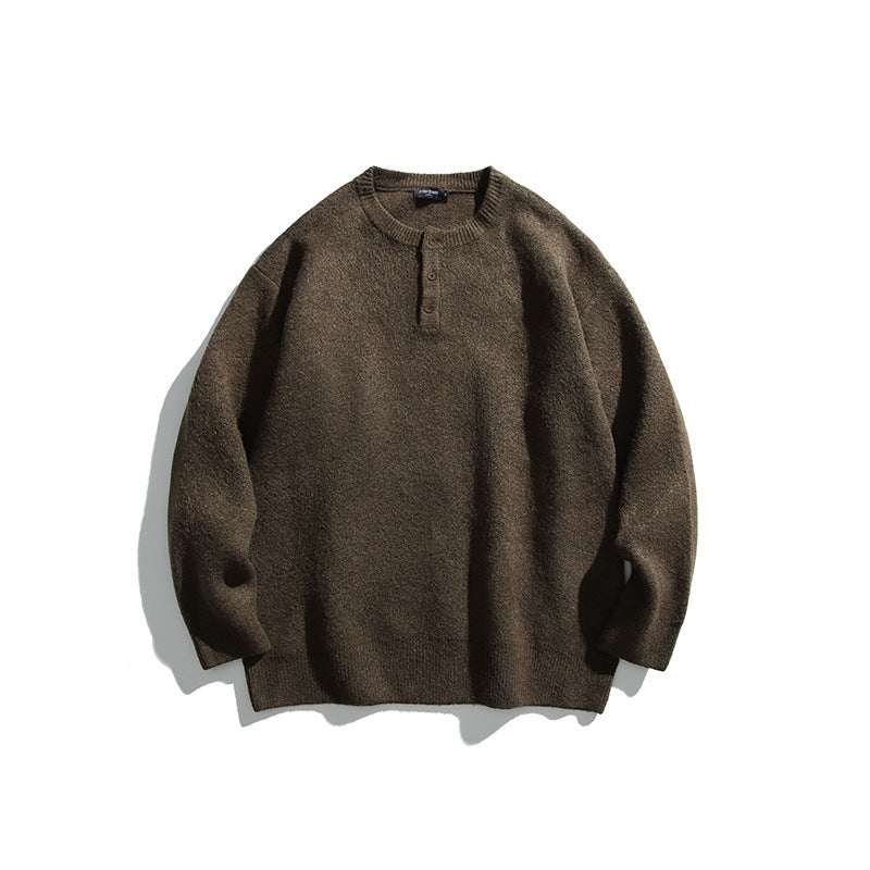 Men's Twist Braid Cardigan Sweater