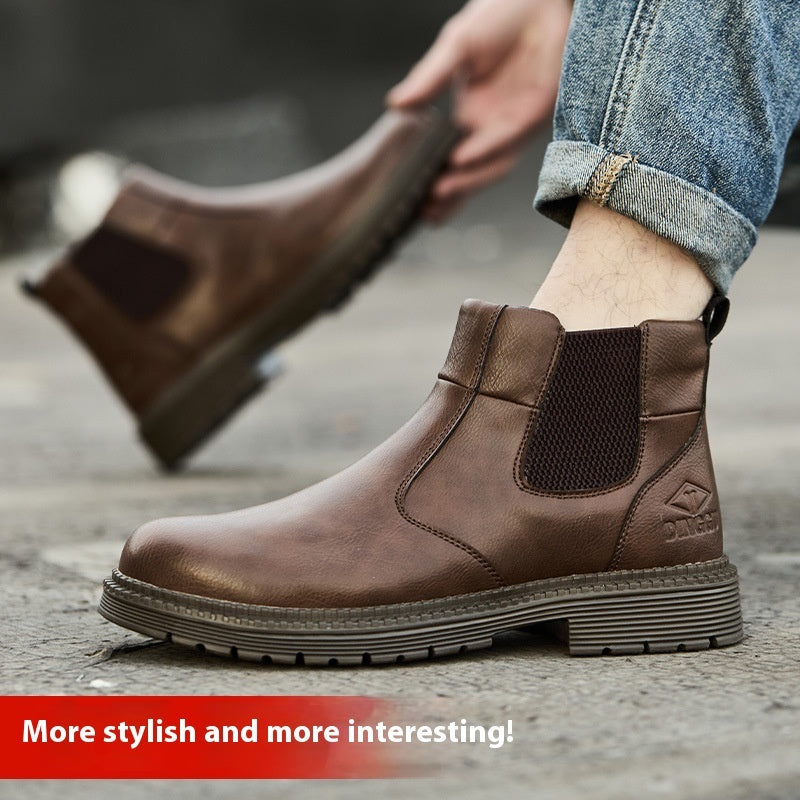 Men's High-top Labor Protection Boots