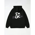 I am Broken Men's Hip Hop Hoodie