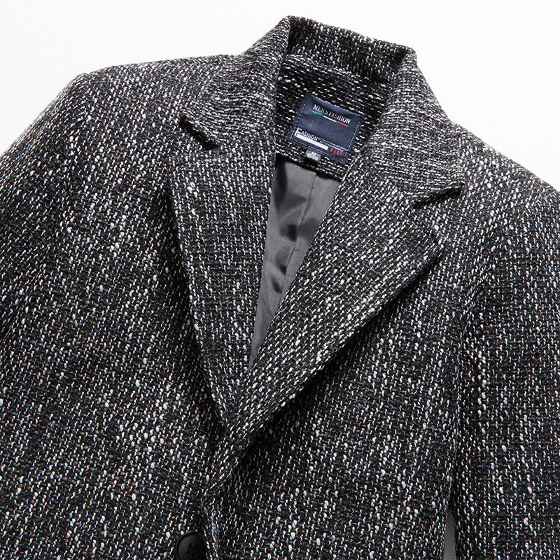 Men's Casual Youth Windbreaker Autumn And Winter trench coat