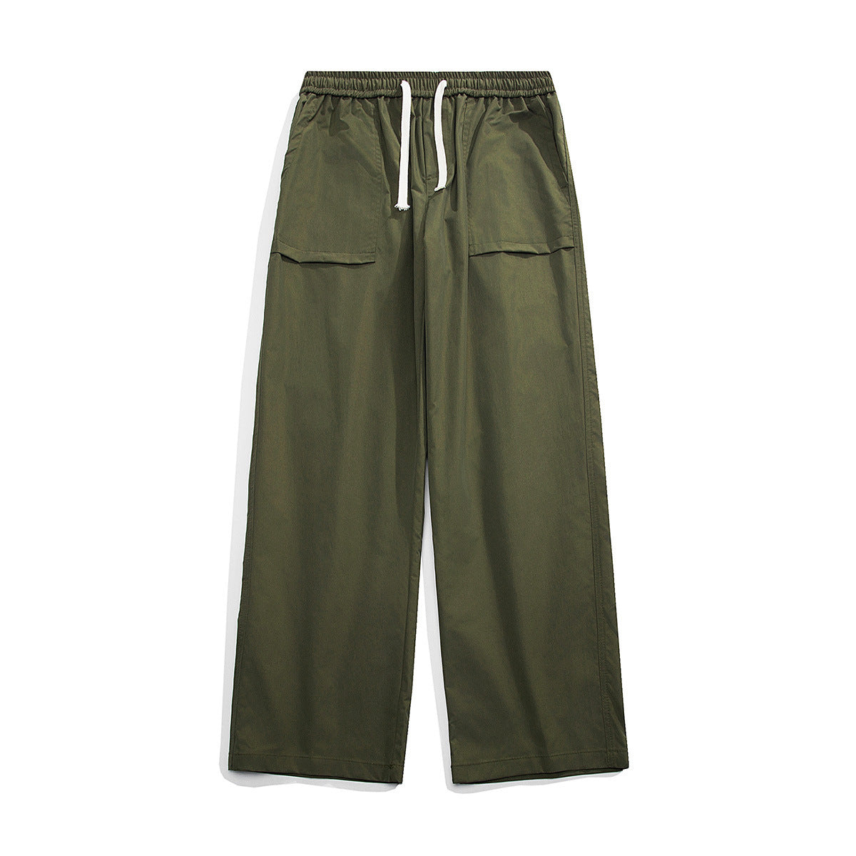 Sports Baggy Straight Trousers Men