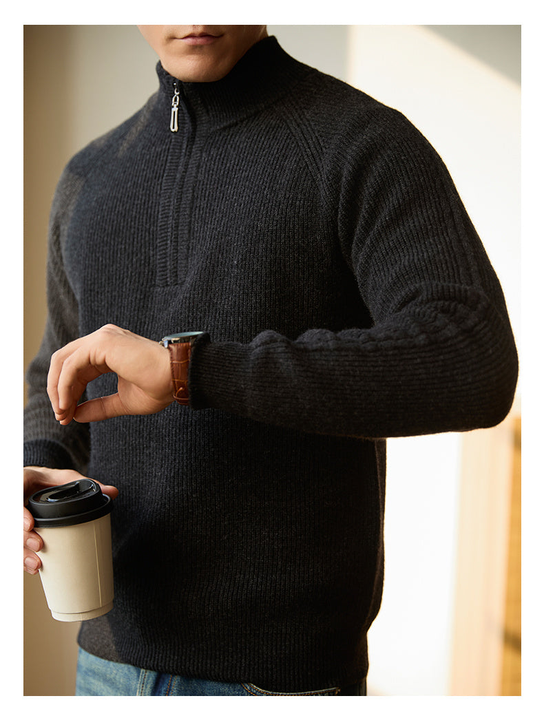 Pure Wool Casual Sweater