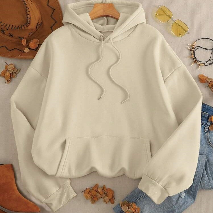 Casual Shark Slogan Print Hoodie Sweatshirt