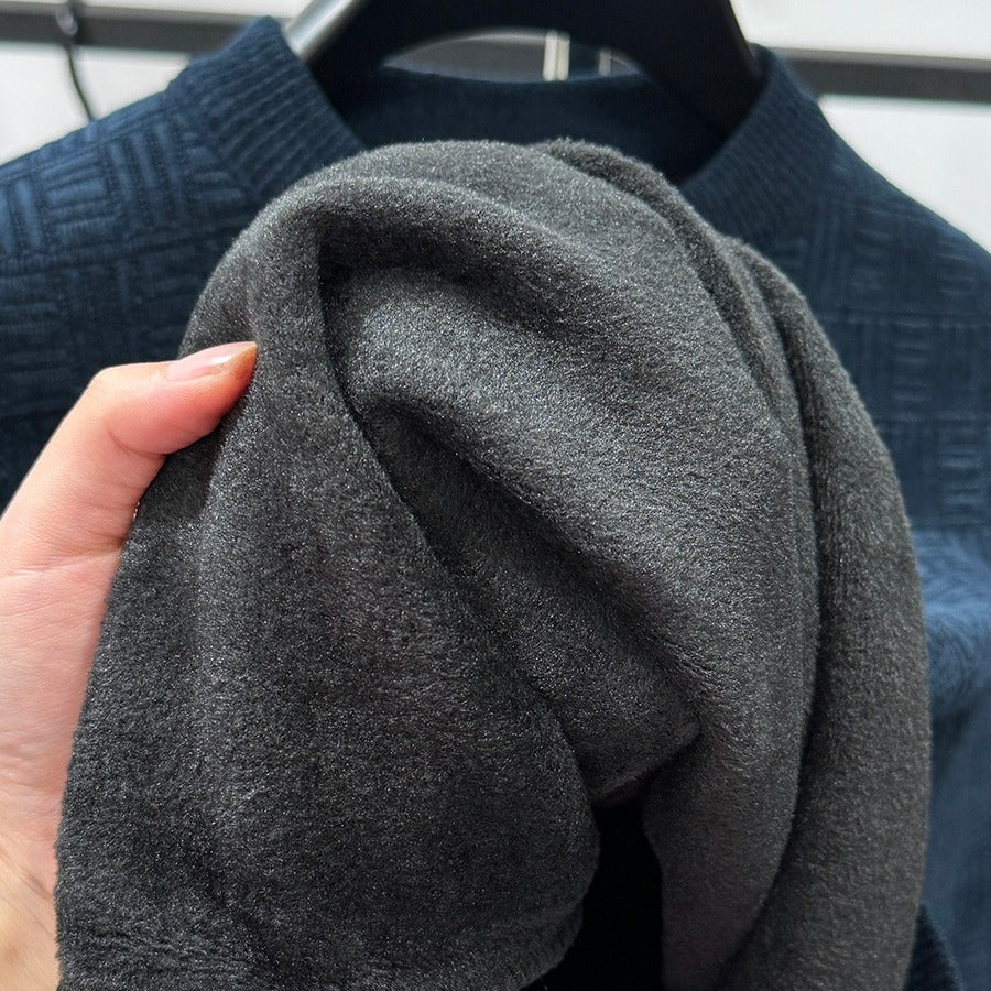 Warm Leisure Round Neck Men's sweaters