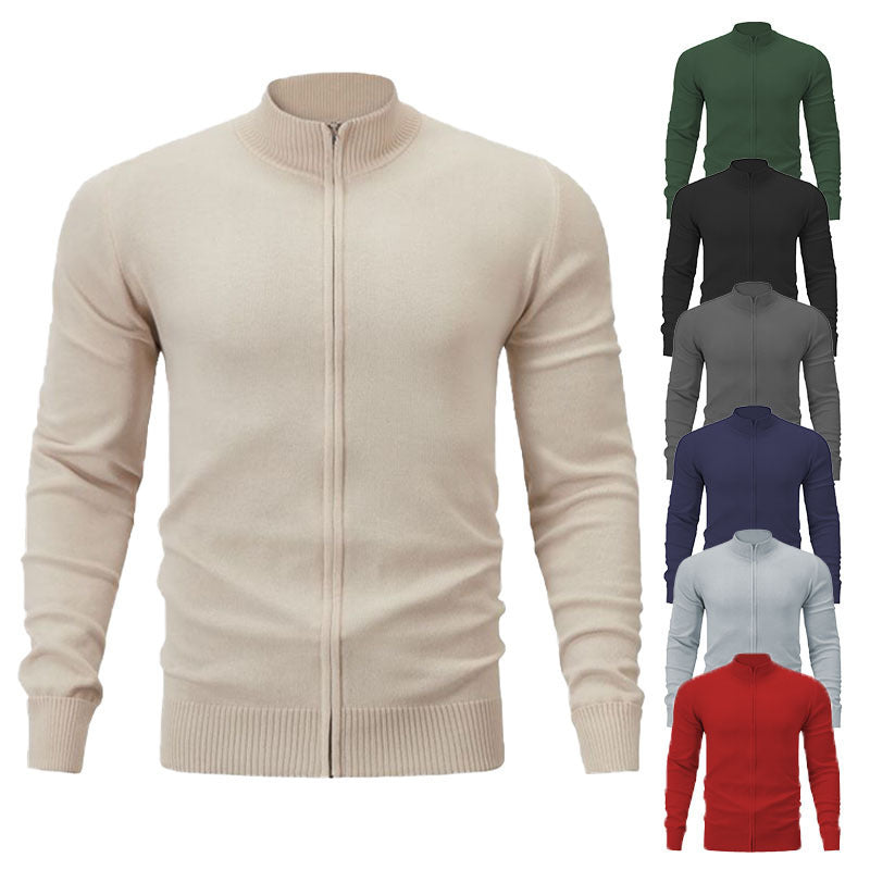 Stand Collar Casual Sports Sweater