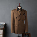 Men's Double Breasted Business Suit