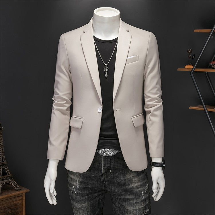 Business Casual Fashion Suit Jacket Slim Fit