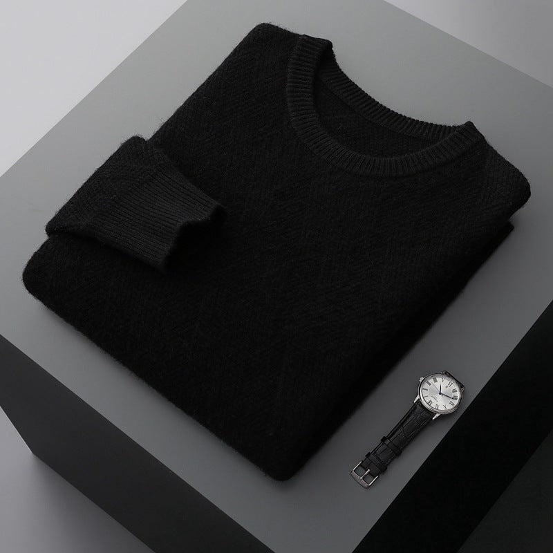 Round-neck Long-sleeved Pullover Thin Loose Leisure