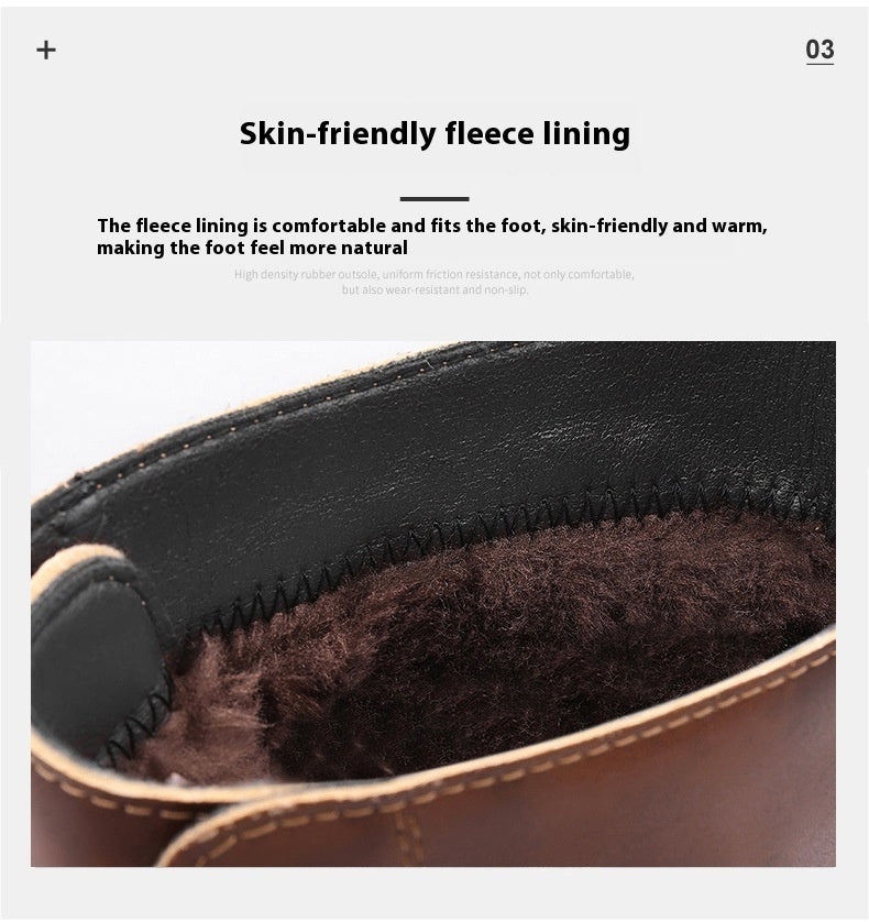 Plus Size Retro Wide Last Toe Holder Denim Style boots