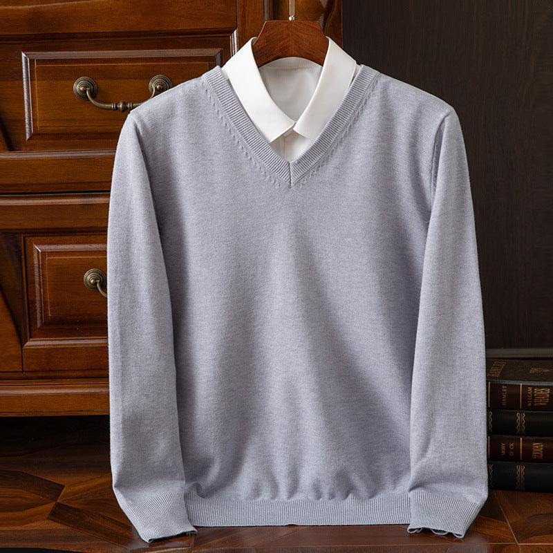 Men's V-neck Sweater